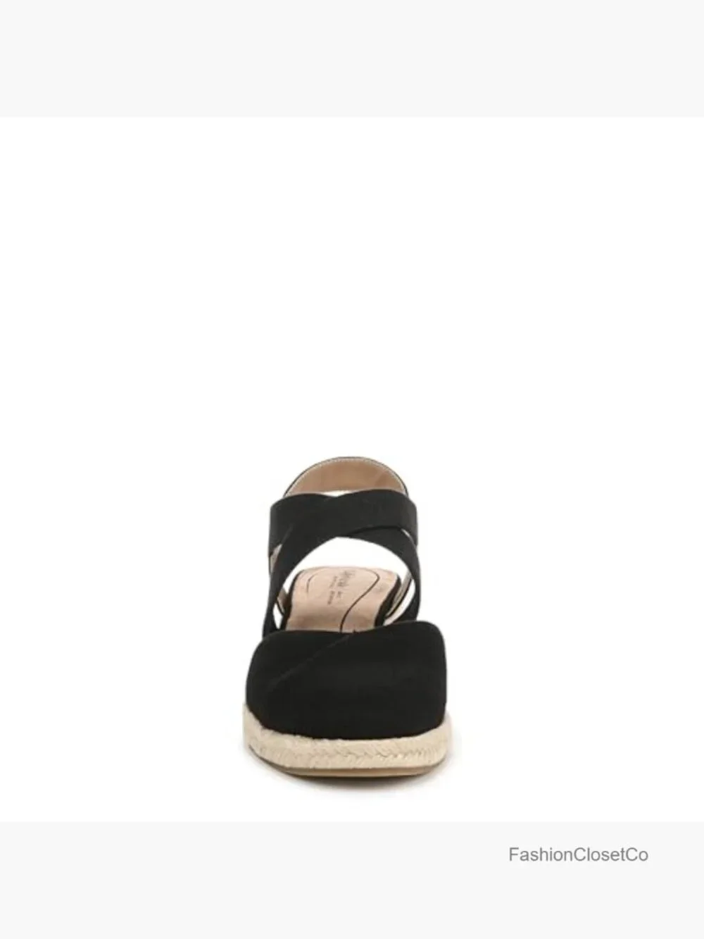Womens Espadrille Wedge Sandals with Soft System Comfort